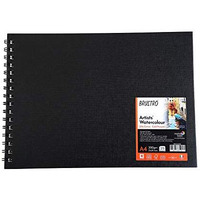 Brustro Artist 25% Cotton Watercolour Wiro Journal Cold Pressed 200 Gsm A4-25 Sheets