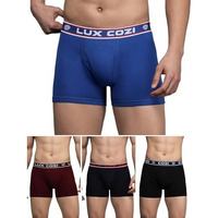 Lux Cozi Men's Cotton Boxers (Pack Of 4) (8904209873415_Cozi_Longs_Icdf_90_Assorted) (Color & Prints May Vary)