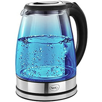 Pigeon By Stovekraft Crystal Glass Electric Kettle 1.8 Litre With Led Illumination, Heat Resistant Pyrex 1500 Watt