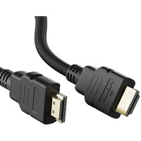 Ambrane 1.5M High Speed Hdmi Cable Supports 3D, 4K, Arc & Cec Extension, Gold Plated Connectors, Compatible With Hdmi-Enabled Tv, Set Top Box, Blu-Ray, Gaming Consoles (Ahdms-15 Black)
