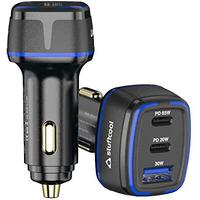 Stuffcool Ultimus 115 3 Port Car Charger 115W Output, Charges Macbooks Type C Laptops, Samsungs, Iphones At The Same Time