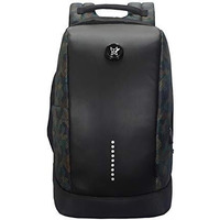 Arctic Fox Slope Anti-Theft Backpack (Camo Black) | 23 Ltr Capacity|Water Resistant | Multipurpose Backpack |Rain Cover| Trolley Sleeve 15.6 Inches Unisex Laptop Bag With Usb Charging Port