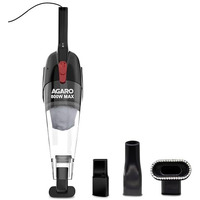 Agaro Regal 800 Watts Handheld Vacuum Cleaner, For Home Use, Dry Vacuuming, 6.5 Kpa Suction Power, Lightweight, Lightweight & Durable Body, Small/Mini Size (Black)