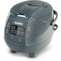 Agaro Imperial Electric Rice Cooker, 2L Ceramic Coated Inner Bowl, 500 Gms (Approx. 3.5 Cups) Raw Rice, Steam Basket, 8 Preset Cooking Function, Advanced Fuzzy Logic, 24Hrs Keep Warm Function, 350W