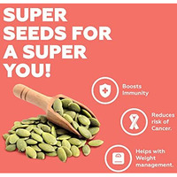 Yogabar Pumpkin Seeds Unroasted Rich In Protein And Fiber Superfood - 250G Grade Aaa - Pumpkin Seeds For Eating - Healthy Snacks For Weight Loss - Rich In Immunity Booster Anti-Oxidants.