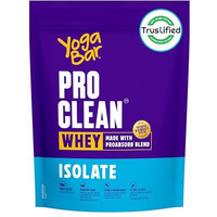Yogabar Proclean Whey Protein Isolate 750G | 30G Protein Per Serve | Unflavoured Whey Protein Powder | Clean & Light | Patented & Clinically Tested Pro-Absorb Blend