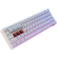 Portronics Hydra 10 Mechanical Wireless Gaming Keyboard With Bluetooth 5.0 + 2.4 Ghz, Rgb Lights 16.8 Million Colors, Type C Charging, Compatible With Pcs, Smartphones And Tablets(Red)