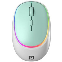 Portronics Toad Iv Bluetooth Mouse With 2.4 Ghz Wireless (Dual Connectivity), Rechargeable, Connect Up To 3 Devices, Rgb Lights, Adjustable Optical Dpi For Laptop, Pc, Tablet, Smartphone (Blue)
