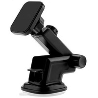 Hiker Universal Car Mount Magnetic Mobile Smartphone Holder For Dashboard & Windshield With 360 Rotating Long Arm & Extra Magnetic Power Designed For India, Magbear Magnetic Car Mount Holder