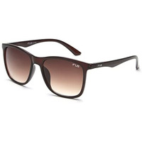 Irus 100% Uv Protected Non-Polarized Brown Sunglasses For Men | Size- Medium | Shape- Square | Model- Irs1103C2Sg