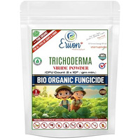 Erwon Trichoderma Fungicide - Viride Powder For Plants (2 X 10^8 Cfu Per Gram) Bio Fungicide - Prevents Fungal And Bacterial Diseases In Plants (400 Gm)