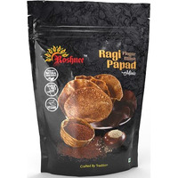 Roshnee Ragi Papads |Set Of 3 - 80 Gm X 3 = 240Gm | Pure Vegeterian Ragi (Nachani) Mini Papad | No Arifical Flavour,| No Artifical Colors,| Glutten Free,| No Preservatives