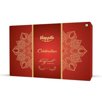 Happilo Dry Fruit Celebration Gift Box Kiwi 147G | Healthy Gift Hamper With Gourmet Snacks & Dry Fruits | Corporate Gift Basket For Clients, Employees & Personal Gifting | Festive Gift Hamper I Gourmet Hamper| Almond | Cashew | Green Raisin | Party Snacks