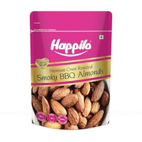 Happilo Barbeque Californian Almonds 200G | Super Healthy Crunchy Nuts | Premium Flavoured Dry Fruits | Non-Fried High Protein & Rich In Vitamins