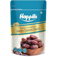 Happilo Safawi Jumbo Dates 200G, Rich In Iron, Antixidants, Fiber And Vitamin, Chewy Texture, Natural Sweetness, No Added Preservatives