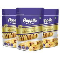 Happilo Premium Dried Afghani Anjeer 200G (Pack Of 3), Dried Figs, Rich Source Of Fibre, Calcium And Iron, Low In Calories And Fat Free