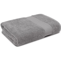 Trident 100% Cotton Towels For Bath | Towels For Bath Large Size | Trident Bath Towel - Soft & Absorbent | 450 Gsm | 1 Piece Bath Towel For Men/Women | Urban Comfort | 70 Cms X 140 Cms - Charcoal