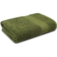 Trident 100% Cotton Towels For Bath | Towels For Bath Large Size | Trident Bath Towel - Soft & Absorbent | 450 Gsm | 1 Piece Bath Towel For Men/Women | Urban Comfort | 70 Cms X 140 Cms - Olive
