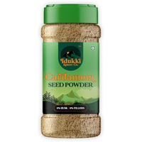 Idukki Spices & Co. Green Cardamom Seed Powder (Elaichi Powder), Only Seeds No Husk | Sprinkler (Easy To Use) 45G