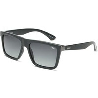 Idee Sunglasses| 100% Uv Protected | Gradient | Full Rim | Square | Men | Large | Shiny Dark Green-Shiny Gun Polycarbonate Frame | Green Gradient Tac Lens