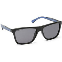Fastrack Black Square 100% Uv Protected Sunglasses For Men