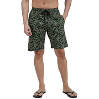 Comfy Men Cotton Regular Print Bermuda Zipper (Colour And Print May Vary) Multicolour