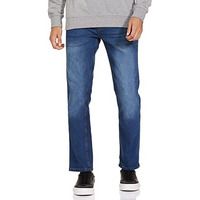 Newport Men's Skinny Mid Rise Jeans (Npmepdn20031B21_Blue/ _32)
