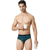 Van Heusen Cotton Men Colour Fresh Briefs - Striped_10015_Cys-04_M, Multicolor