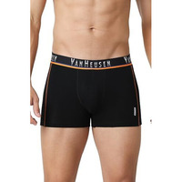 Van Heusen Cotton Men Active Swift Dry Trunks - Mesh Panel, Breathable_40044_Pure Black_Xl, X Large