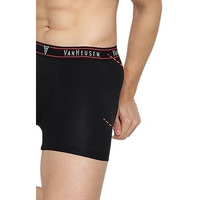 Van Heusen Men's Cotton Blend Classic Regular Solid Trunks (Pack Of 1) (Ihqtr1Cat10054_Assorted_S)