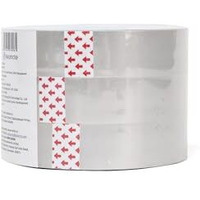 Neomate Low Noise Cello Tape | 1 Inch (24mm x 65m), Transparent | Set of 3 | Multipurpose Adhesive Tape for Office, Home, and Craft Projects