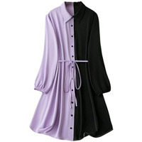 Leriya Fashion Women's Rayon Western Midi Dress (LF-WD1153_Purple