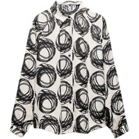 LERIYA FASHION Women's Oversized Fit Shirt (LF-W1763_White XL)
