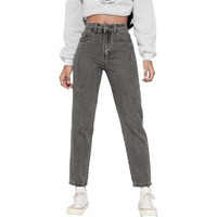 KOTTY Women's High Rise Cotton Lycra Blend Ankle Length Slim fit Jeans (Grey,30)_KOTTYLADIESJEANS1023L