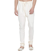 VASTRAMAY VM Mens Cotton Blend Cream Pyjama - Stylish Lounge Wear for Relaxation and Sleep | Regular Premium Cotton, Elastic Waist, and Classic Design for Ultimate Comfort_VASMPLBCR_38