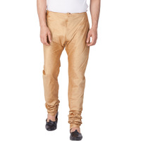 VASTRAMAY VM Mens Silk Blend Rose Gold Pyjama - Stylish Lounge Wear for Relaxation and Sleep | Regular Premium Cotton, Elastic Waist, and Classic Design for Ultimate Comfort_VASMPRG_38