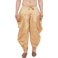 VASTRAMAY Men's Rose Gold Cowl Dhoti (VASMCD007RG_F)