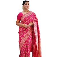 Yashika Woven Banarasi Kanjivaram Cotton Silk Jaquard Women's Saree (AZ-YS-OG-SEVA-Parent_Pink)