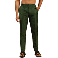 VASTRAMAY Men's Green Viscose Pant Style Pyjama_VASMPANT002GN_36