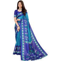 Yashika Women's Woven Printed Art Silk Saree with Unstitched Blouse Material (AZ-YS-P1-PATANG-Parent_Blue)