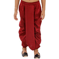 VASTRAMAY Boys' Maroon Traditional Dhoti_VASBDT001MA_22