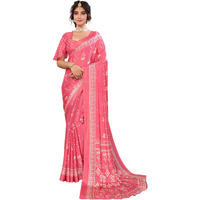 Yashika Women's Woven Latest Tussar Silk Saree with Lace and Blouse Material (AZ-YS-P1-RIZWANA-Parent_Peach)