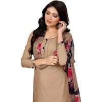 Yashika Women's Printed Dress Material - Unstitched Crepe Fabric Kurti, Pants & Dupatta Set (AZ-YS-P4-ADMIRING PINK)