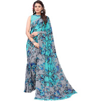 Yashika Women's Jacquard Georgette Saree (HEMAXI RAMA_W
