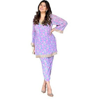 Yashika Women's Cotton Blend Kurta and Pant - Suitable For Every Indian Occasion (AZ-YS-OG-KS2185-XXL)