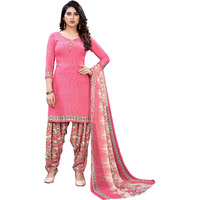 Yashika Women's Printed Unstiched Dress Material(SAMIRA PINK)