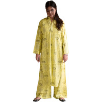 ANNI DESIGNER Women's Rayon Viscose Straight Printed Kurta with Palazzo (Canva YELLOW-VKS01_XL_Yellow_X-Large)