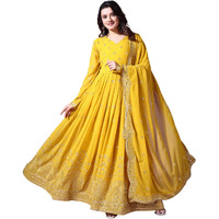 Wedani Georgette Embroidered Anarkali Gown For Women
