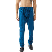 VASTRAMAY Men's Turquoise Silk Blend Pyjama-VASMPTQ_42