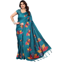 Yashika Women's Printed Art Silk Women Saree Kanjivaram Saree with Blouse Material |saree for Women | Saree | New Sari | Latest Saree (AZ-YS-P1-DENISHA RAMA JHALAR)